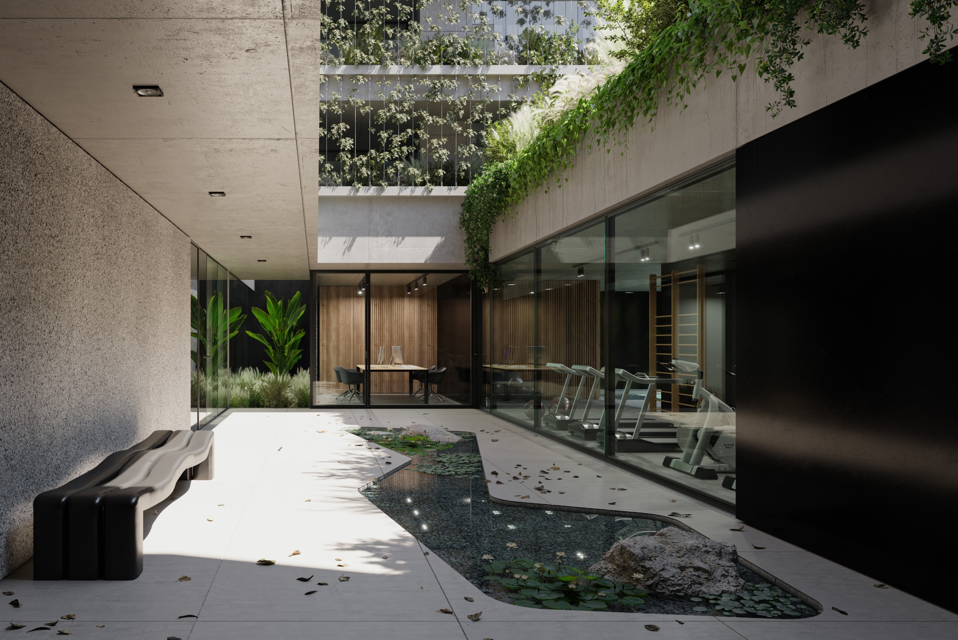 Vista panorámica moderna